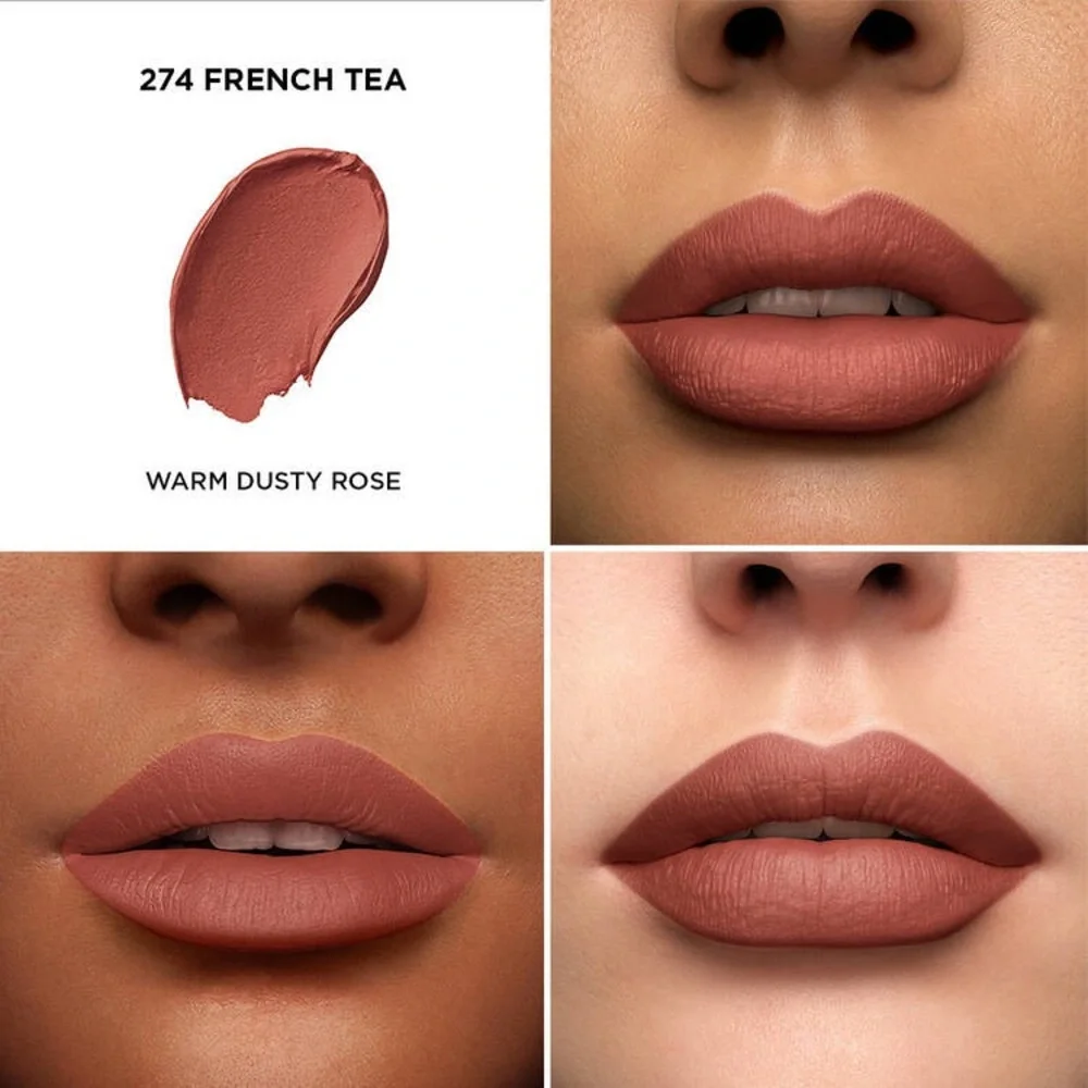 NWT Lancôme L'Absolu Rouge Drama Matte Lipstick - 274 French Tea - Picture 3 of 4
